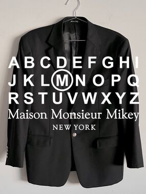 Louis Dell’Olio Wool Blazer Jacket Made in Italy - 40S